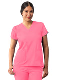 Women's Modern V- Neck Scrub Top-A6008