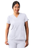 Women's Modern V- Neck Scrub Top-A6008