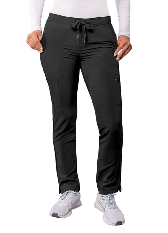Women's Skinny Leg Cargo Drawstring Pants (Regular)- A6104