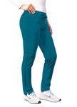 Women's Skinny Leg Cargo Drawstring Pants (Regular)- A6104