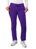 Women's Skinny Leg Cargo Drawstring Pants (Regular)- A6104