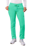 Women's Skinny Leg Cargo Drawstring Pants (Tall)- A6104