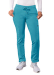 Women's Skinny Leg Cargo Drawstring Pants (Tall)- A6104