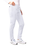 Women's Skinny Leg Cargo Drawstring Pants (Regular)- A6104