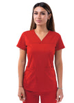 Women's Pro Sweetheart V-Neck Scrub Top- P4210