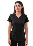 Women's Pro Sweetheart V-Neck Scrub Top- P4210