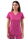 Women's Pro Sweetheart V-Neck Scrub Top- P4210