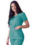 Women's Pro Sweetheart V-Neck Scrub Top- P4210