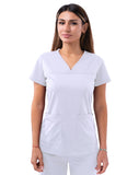 Women's Pro Sweetheart V-Neck Scrub Top- P4210