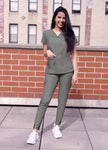 Women's Heather Pro Women's Movement Booster Jogger Set- P9400