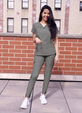 Women's Heather Pro Women's Movement Booster Jogger Set- P9400