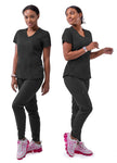 Women's Modern Athletic Jogger Scrub Set (2XL-3XL) - P9500