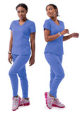 Women's Modern Athletic Jogger Scrub Set (2XL-3XL) - P9500