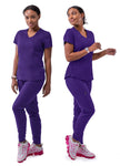 Women's Modern Athletic Jogger Scrub Set (2XL-3XL) - P9500