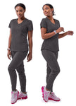 Women's Modern Athletic Jogger Scrub Set (2XL-3XL) - P9500