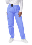 Women's Elastic Drawstring Cargo Pants- S8200