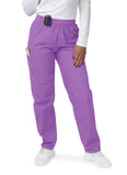 Women's Elastic Drawstring Cargo Pants- S8200