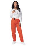 Women's Elastic Drawstring Cargo Pants- S8200