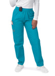 Women's Elastic Drawstring Cargo Pants- S8200