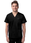 Unisex V Neck 3 Pocket top- S8304