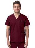 Unisex V Neck 3 Pocket top- S8304