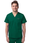 Unisex V Neck 3 Pocket top- S8304