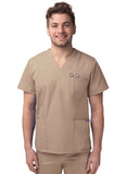 Unisex V Neck 3 Pocket top- S8304