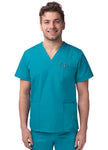 Unisex V Neck 3 Pocket top- S8304
